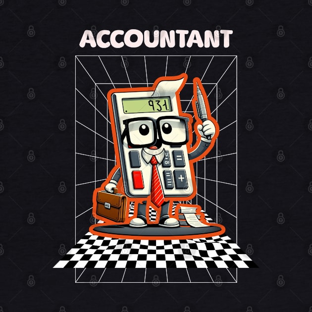 Funny Accountant by Create Magnus